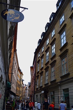 Shopping street, Gamla Stan, Stockholm